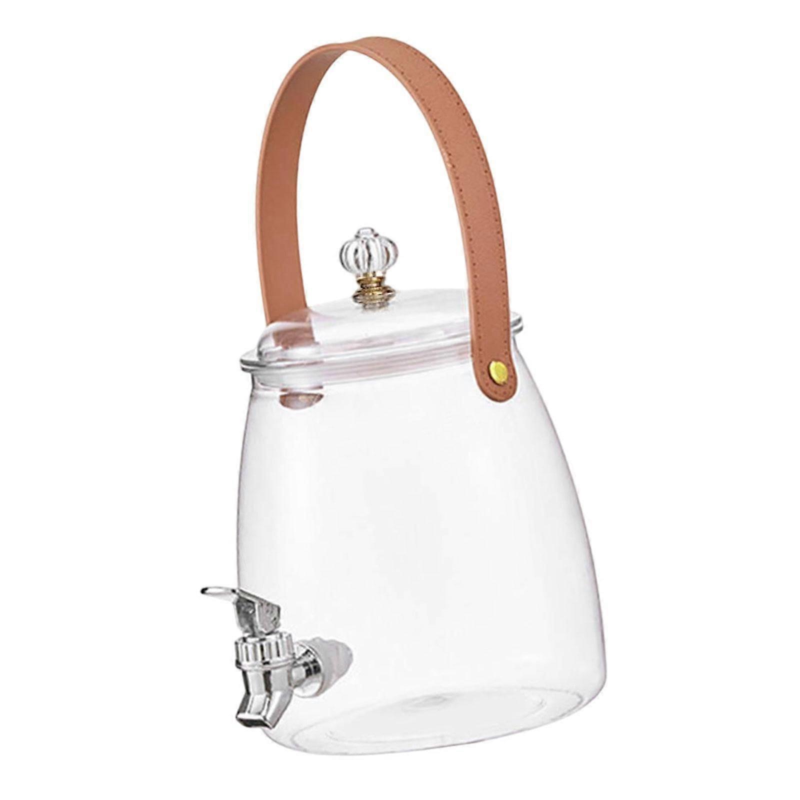 Distributore di bevande con rubinetto Brocca di acqua fredda trasparente per picnic 3L