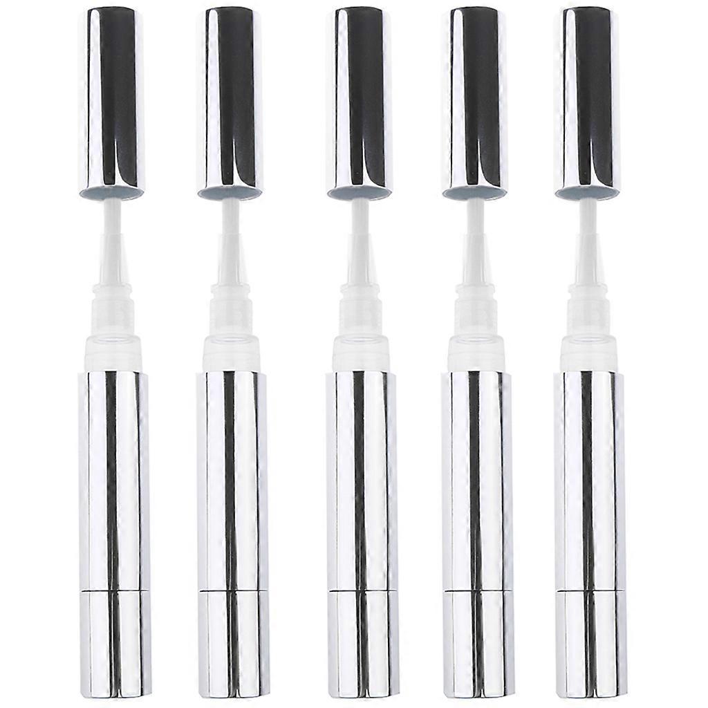 5 Pieces 5ml Travel Empty Twist Pen Cosmetic Container Tube Nail Tool