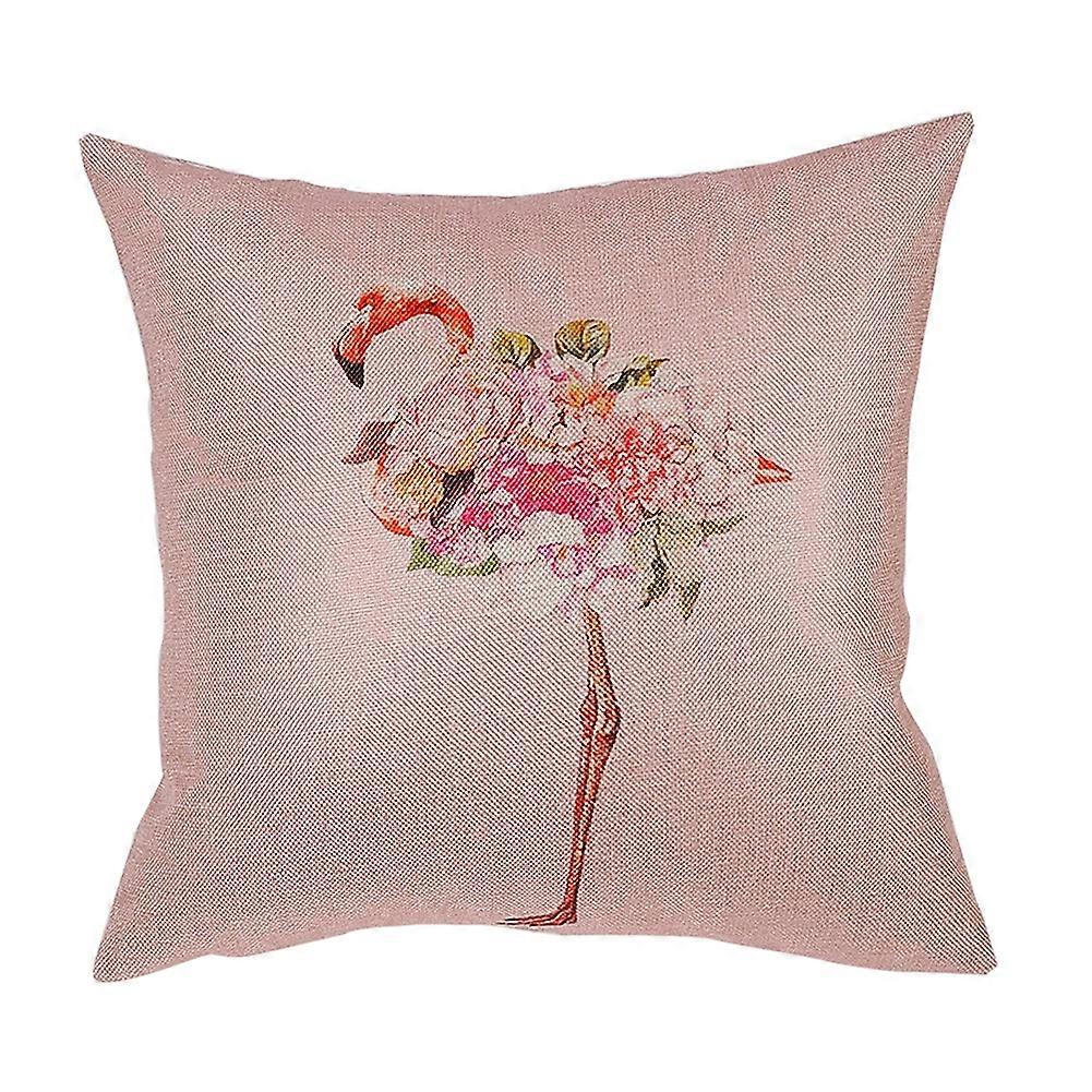 Soft Decorative Breathable Pillowcase Cushion Pad for Car and Home, Cotton Blend, 18x18 Inches, Multiple Colors Available