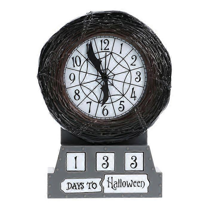 Mechanical Alarm Clock - PALADONE - 11190 - Black - White - Countdown - Illuminated