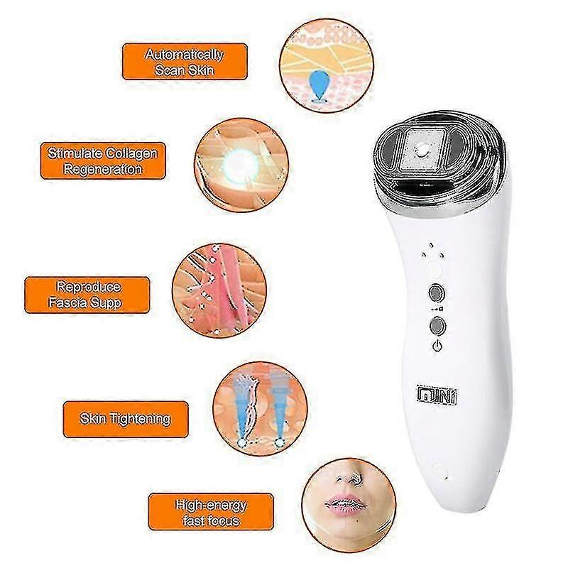 Ultrasonic Rfradio Frequency Mini Hifu Facial Lifting Skintightening Machine Anti Wrinkle Face Rejuvenation Beauty Care