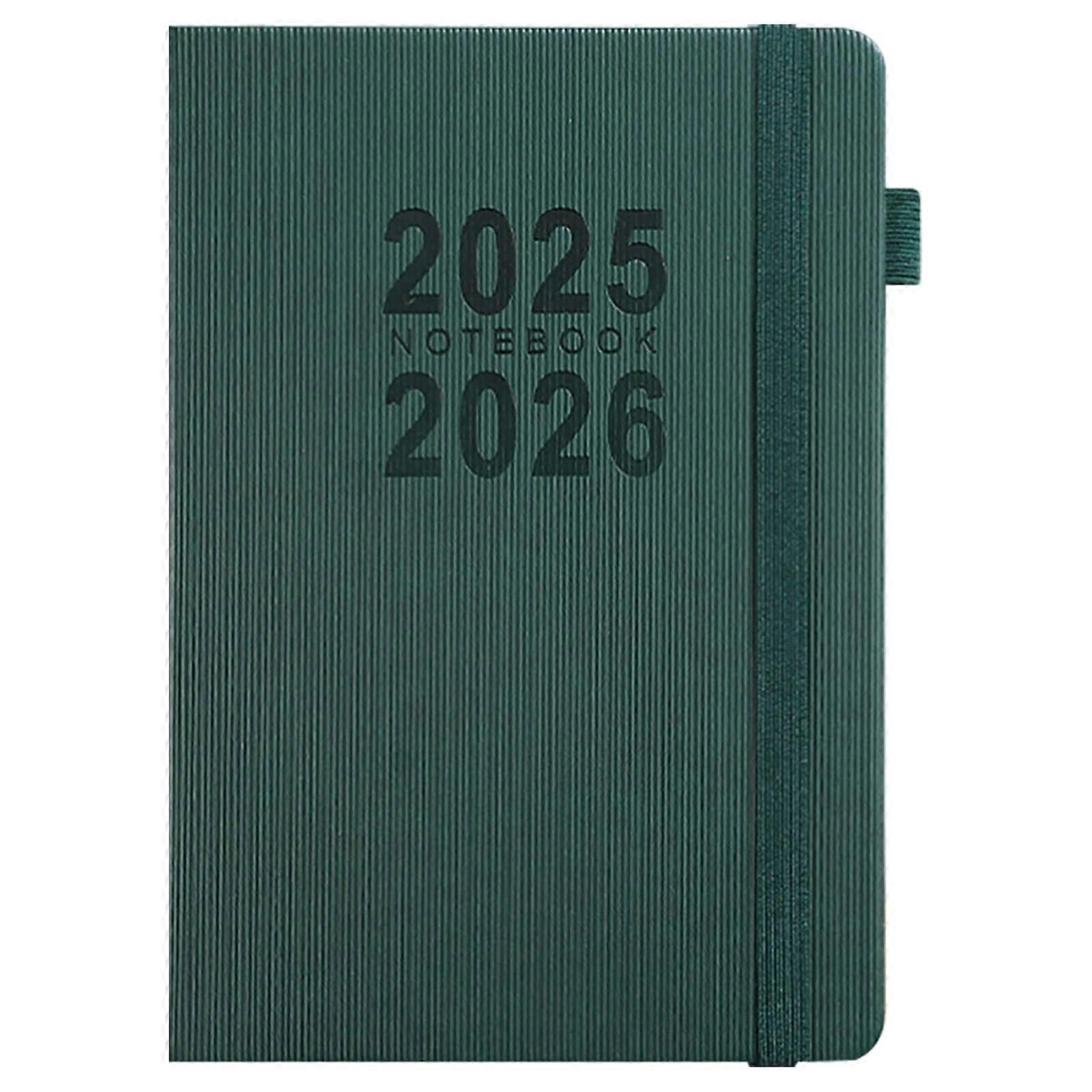 English Schedule Book With Zip Tie Calendar This Week's Plan Notebook 365 Day Plan Efficiency Manual Gift