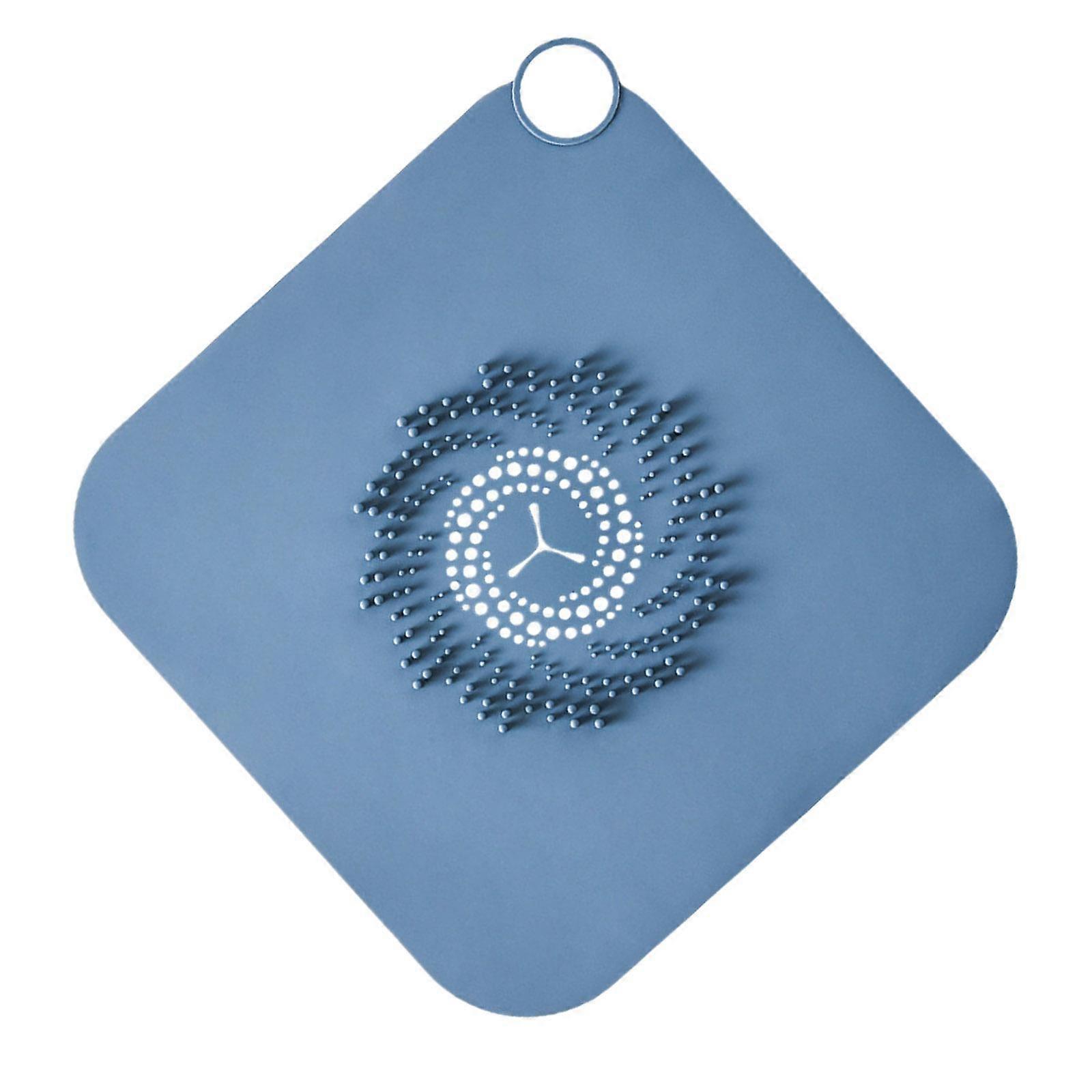 bathroom dog sink protector Floor Drain Cover Blue