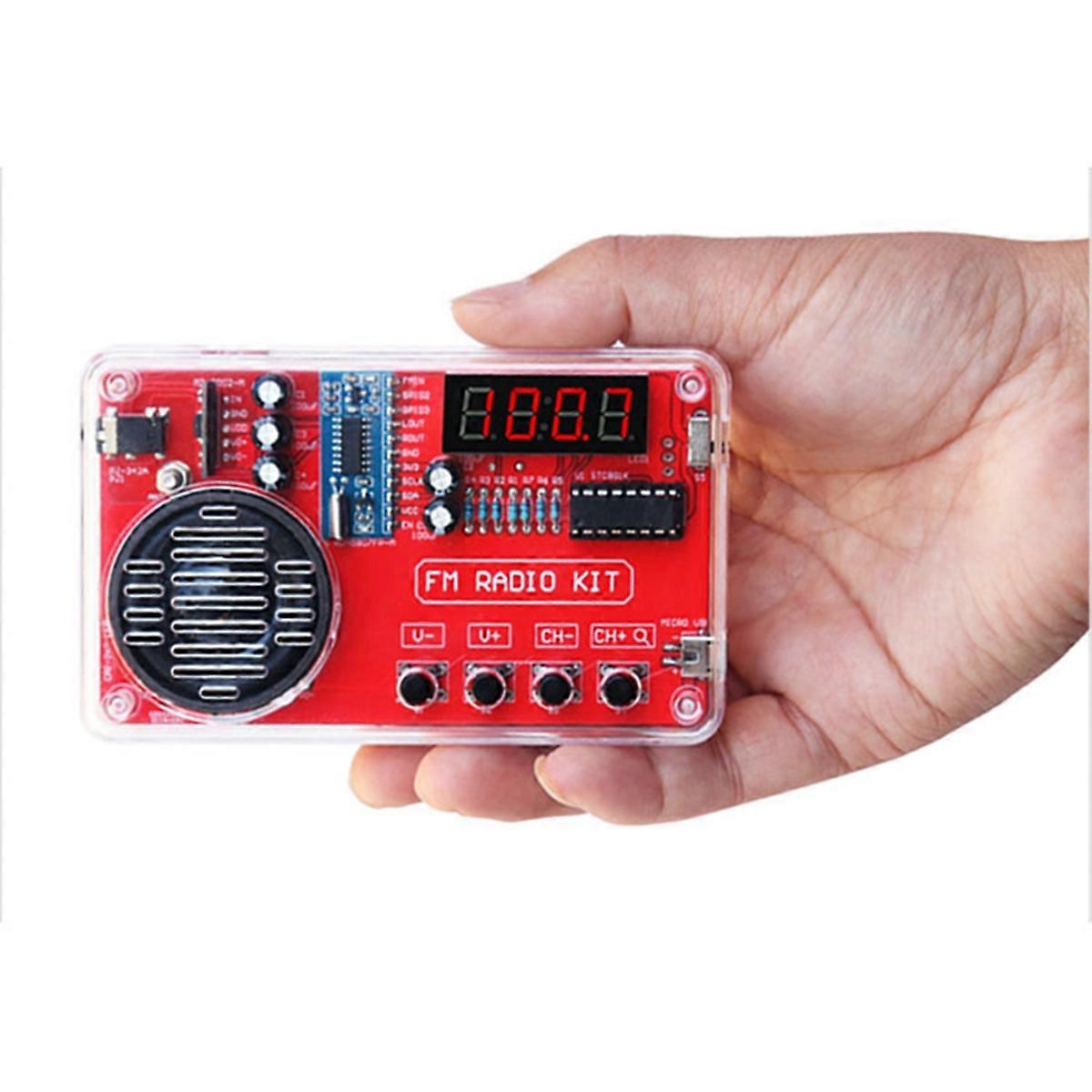 FM Radio DIY Kit Electronic Assembly Soldering Practice Kit