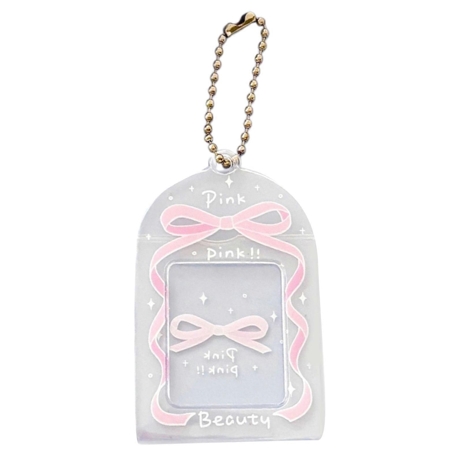 מחזיק כרטיס צילום מחזיק מפתחות קריקטורה מחזיק צילום כרטיס תעודת זהות כרטיסי מגן שרוול בית ספר נייר מכתבים ציוד לנשים בנות