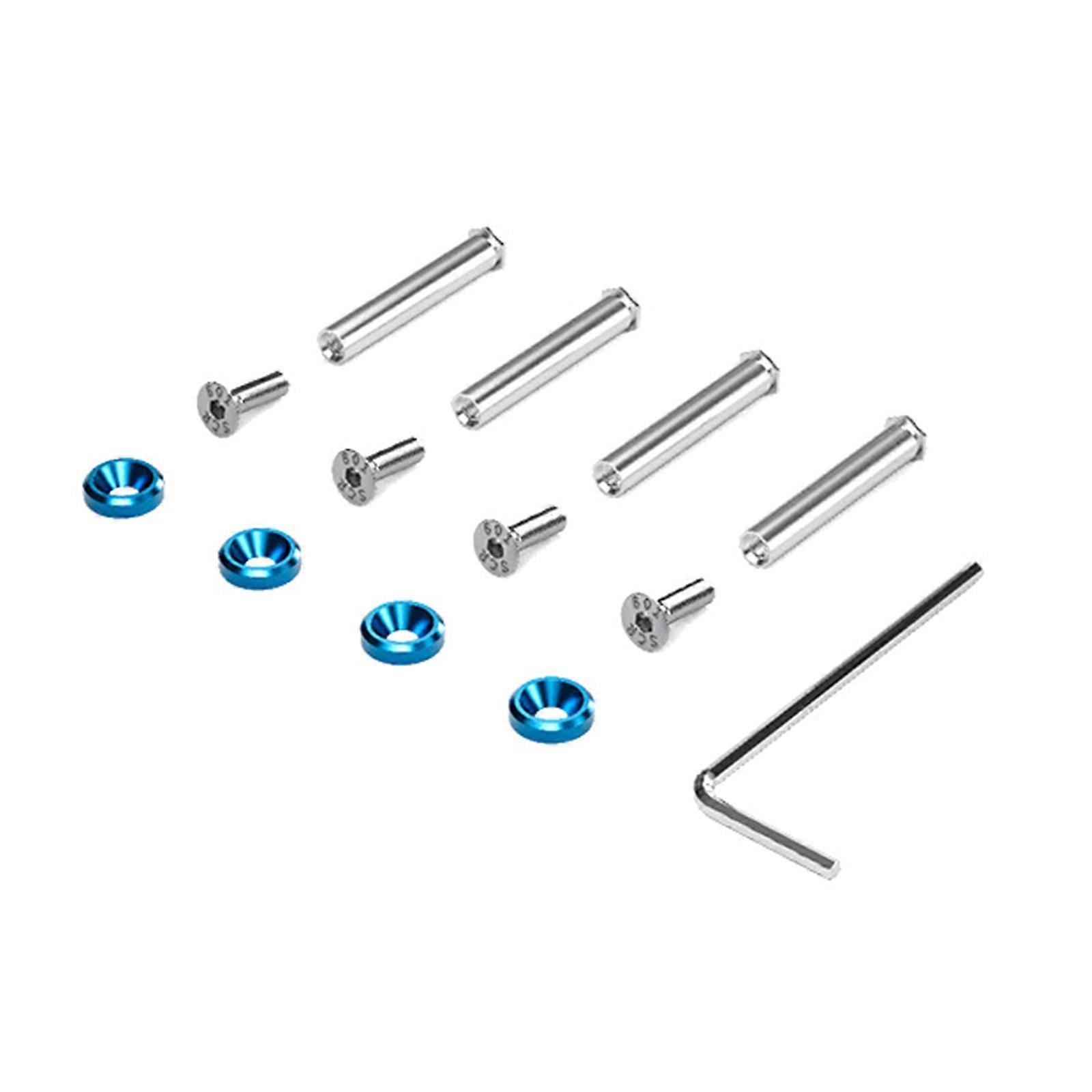 Aluminum Alloy Screw Set Colorful Anodized for Computer Case CPU Cooling Fans Screws Lock Nut 4PCS