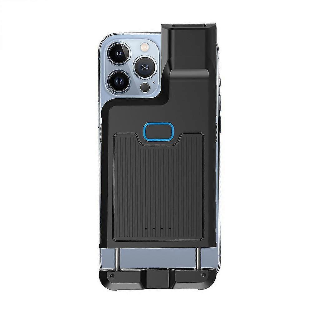 Portable 1D Barcode Scanner with Back Clip Offering BT+2.4G Wireless and Wired Connectivity featuring an On/Off Switch