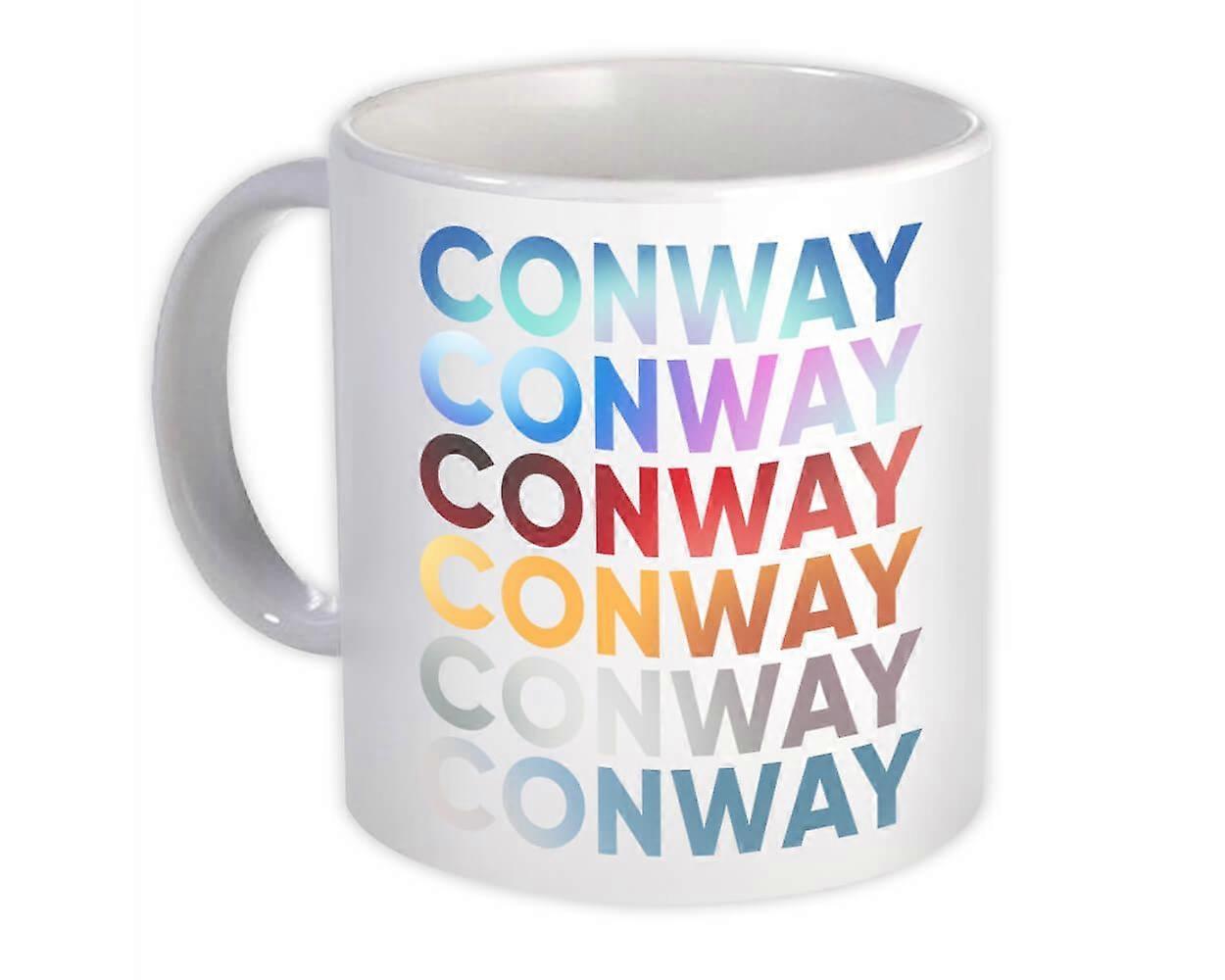 Gift Mug: Conway Arkansas Gradient