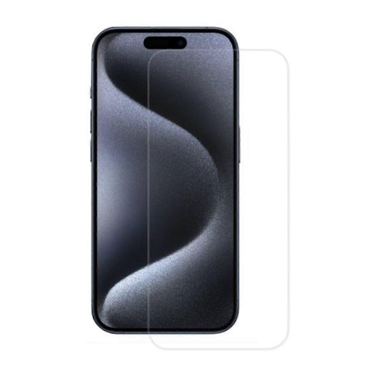 GLASS BASIC Tempered Glass Screen Protector for iPhone 15 Plus, Transparent