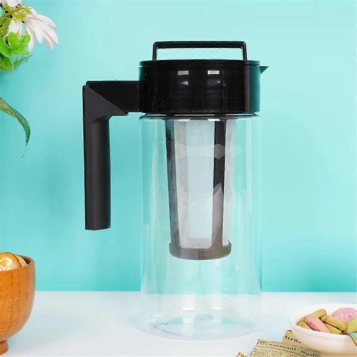 Large Capacity Cold Brew Coffee Pot Cold Tea Pot With Filter, A