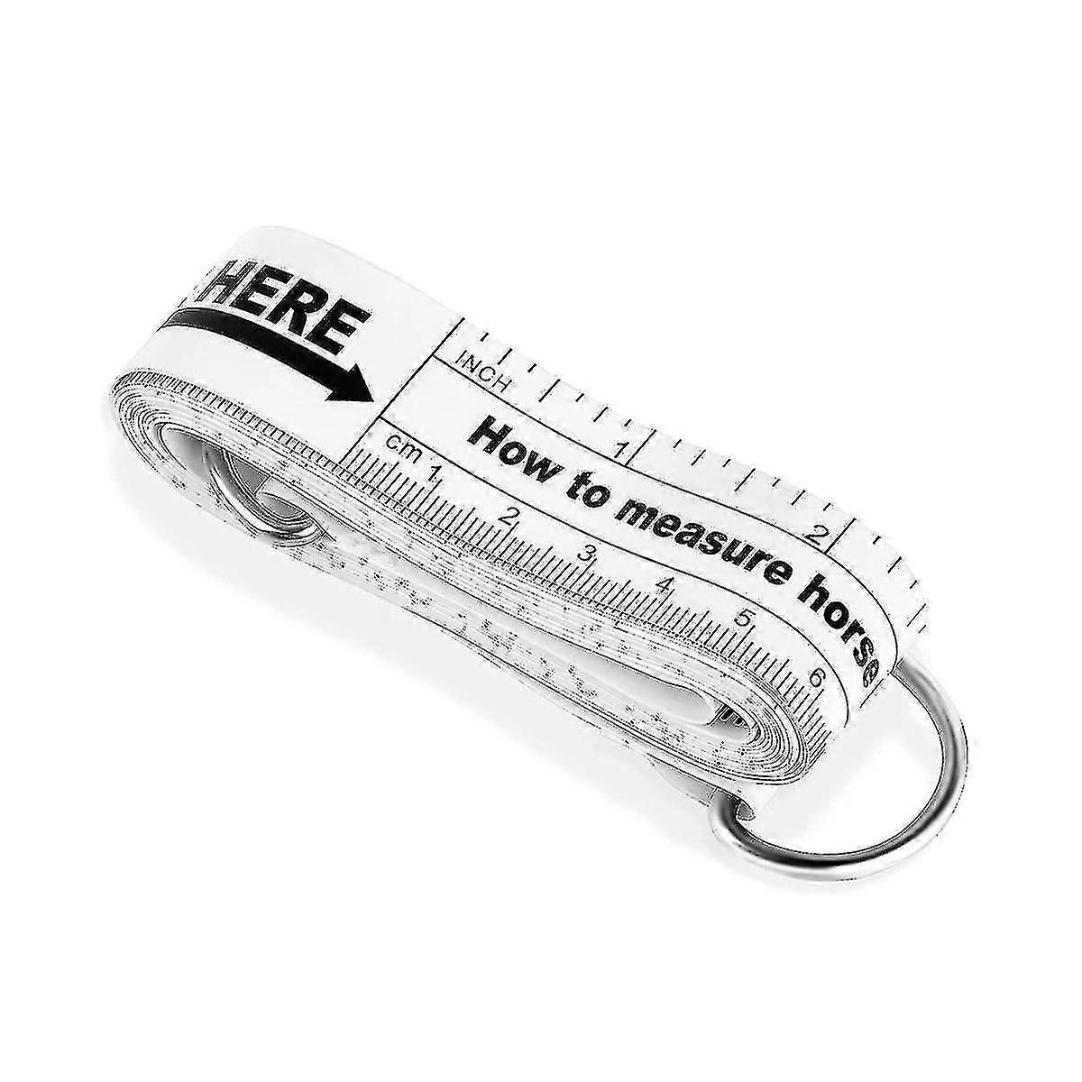 New Horse Height Weight Tape Horse Measuring Tape Pvc Horse Measuring Stick Livestock Body Measuring To Fast 2024