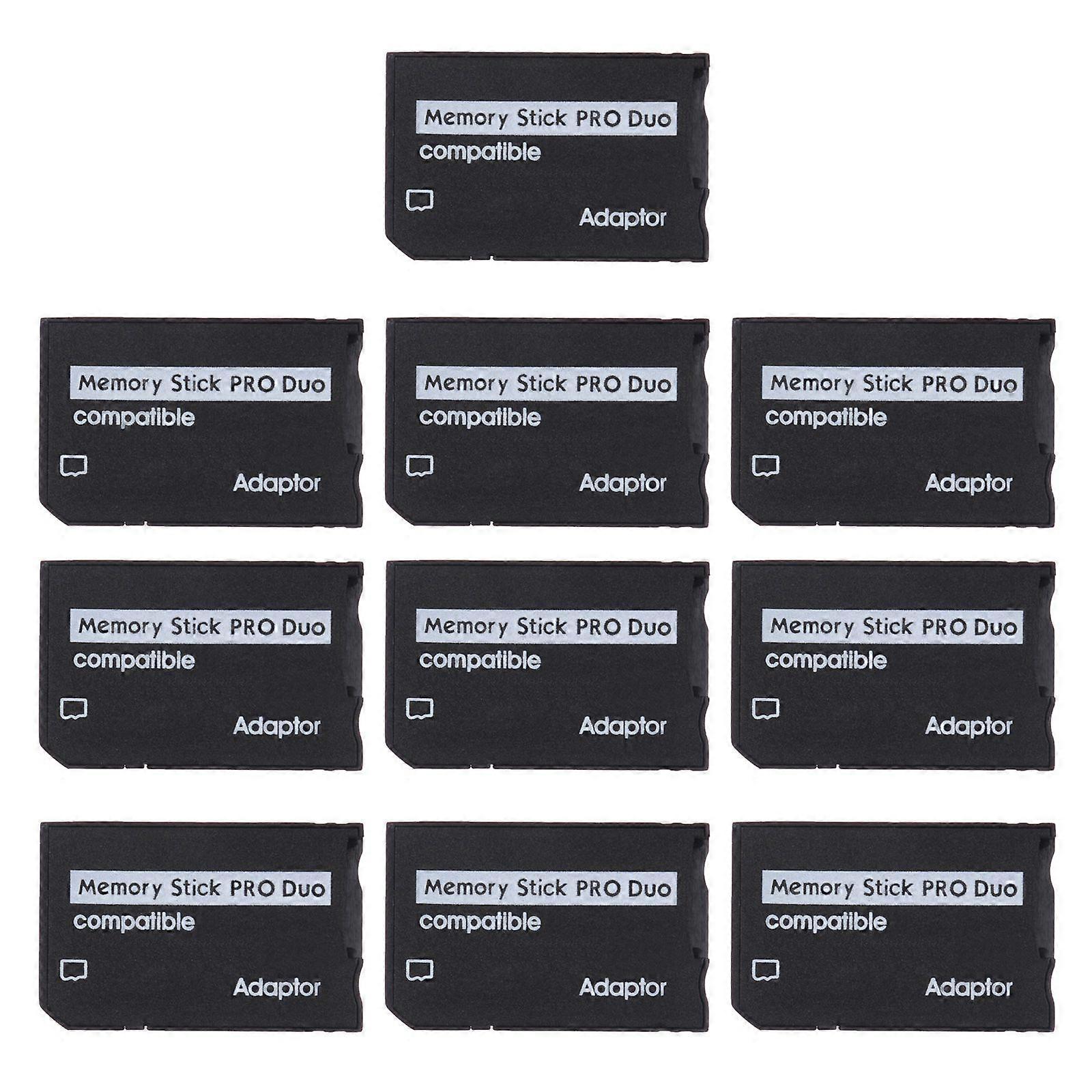 10Pcs memóriakártya adapter Mirco SD TF a Memory Stick MS Pro for Duo for PSP Ada