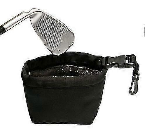 ゴルフクラブとゴルフボールクリーニングバッグ、防水クリーンフェイステクノロジーライナー、クラブの溝をきれいにします最高のゴルフギフト-良い品質