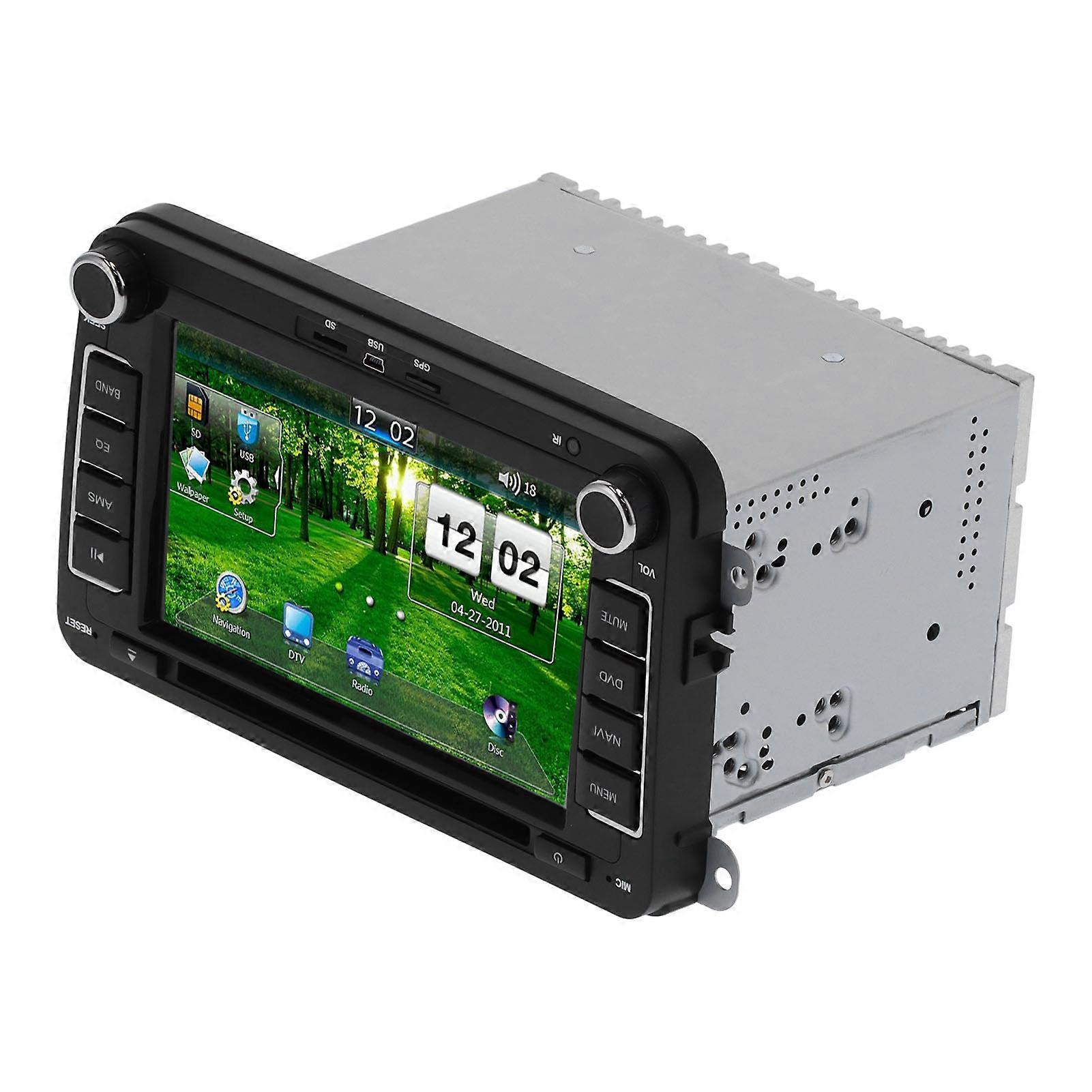 2DIN 7in Car DVD Player GPS Navigation Touch Screen QI-7201G