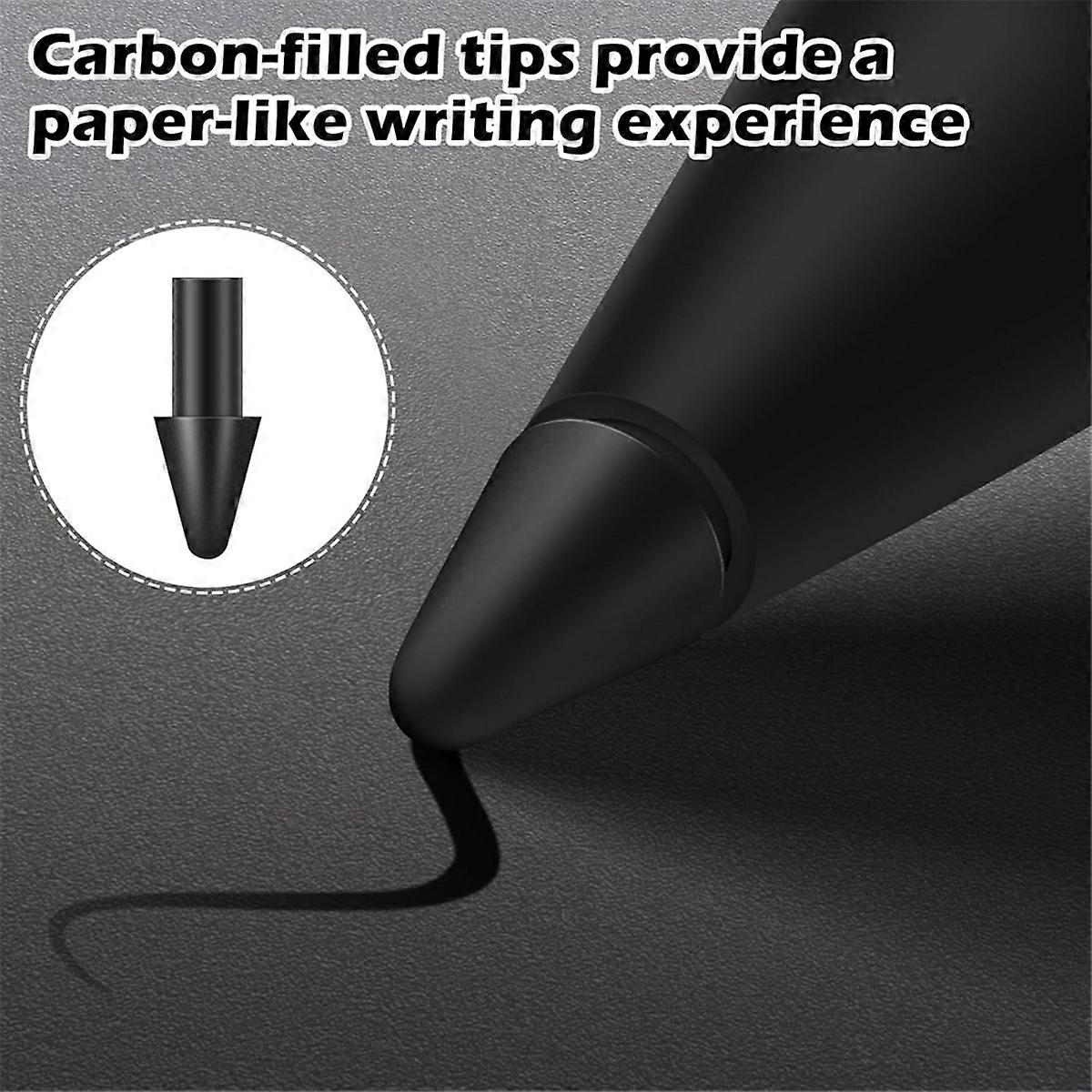 12-Pack Replacement Nibs for Remarkable Paper Pro Pen, Durable-Carbon-Filled Tips for Precise Writin