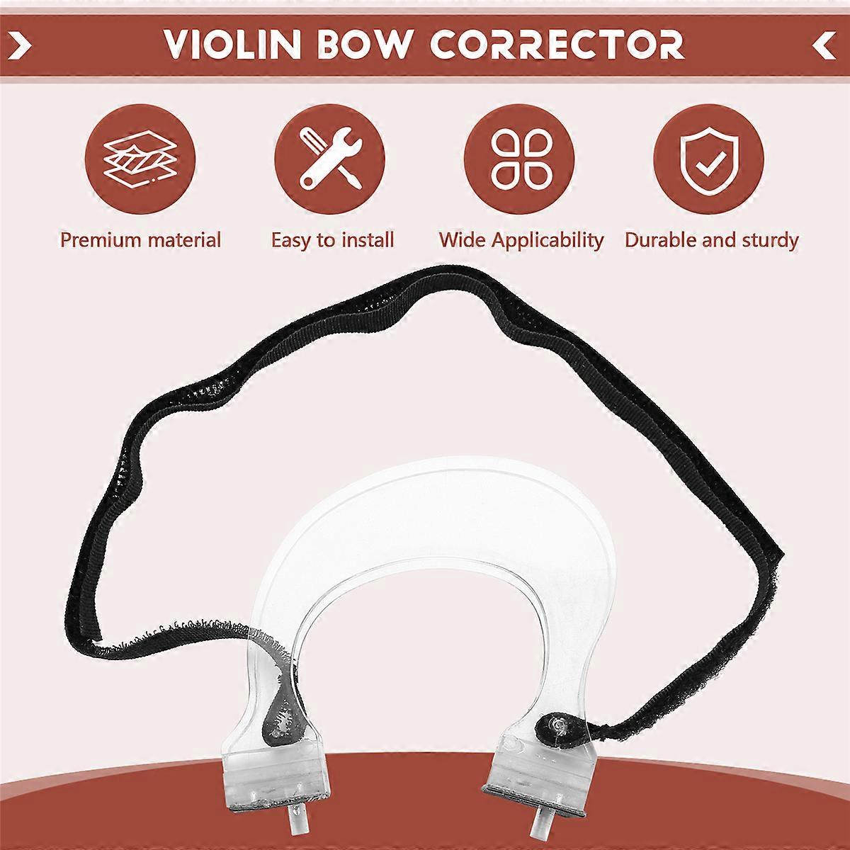 1/2 4/4 Violin Bogen Straighten Kollimator Corrector Tool Guide für Anfänger Übung Training