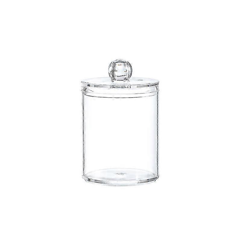 2pcs 10 Oz Κάτοχος Διανομέας Σαφής Πλαστικό Φαρμακείο Βάζο Σετ Ματαιοδοξία Οργάνωση Μακιγιάζ