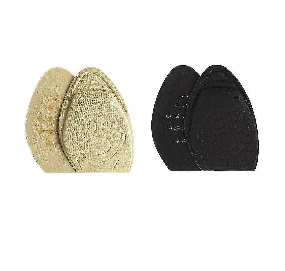 High Heel Memory Foam Ball Of Foot Support Cushions, Metatarsal Forefoot Pads For Women Heels Non-Slip Shoe Inserts To Make Too Big Shoes Fit(2