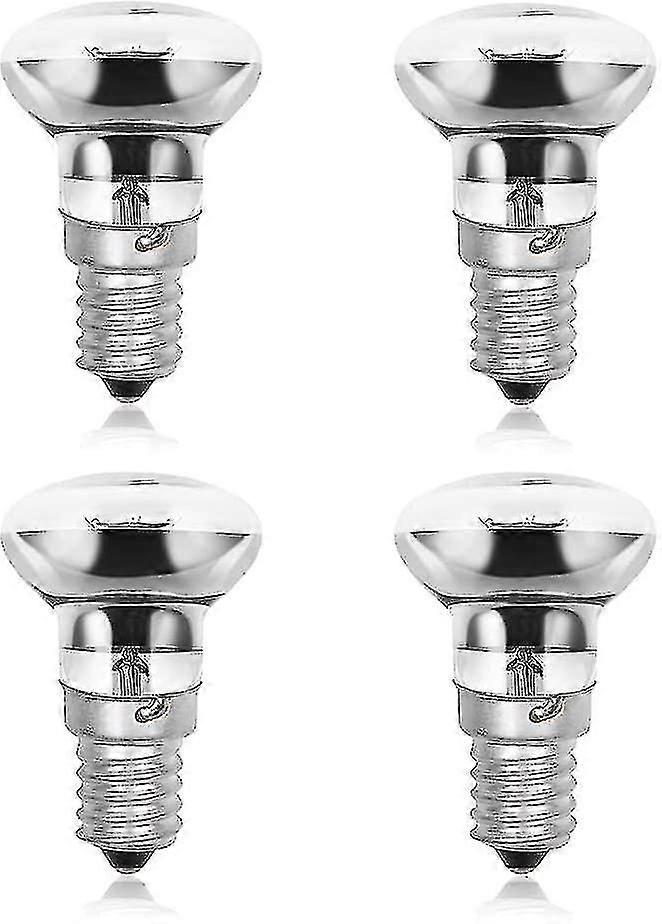 30w E14 R39 Lava Lamp Reflector Lamp, Dimmable E14 Base R39 Heat Lamp, Ac220-240v4 Pack