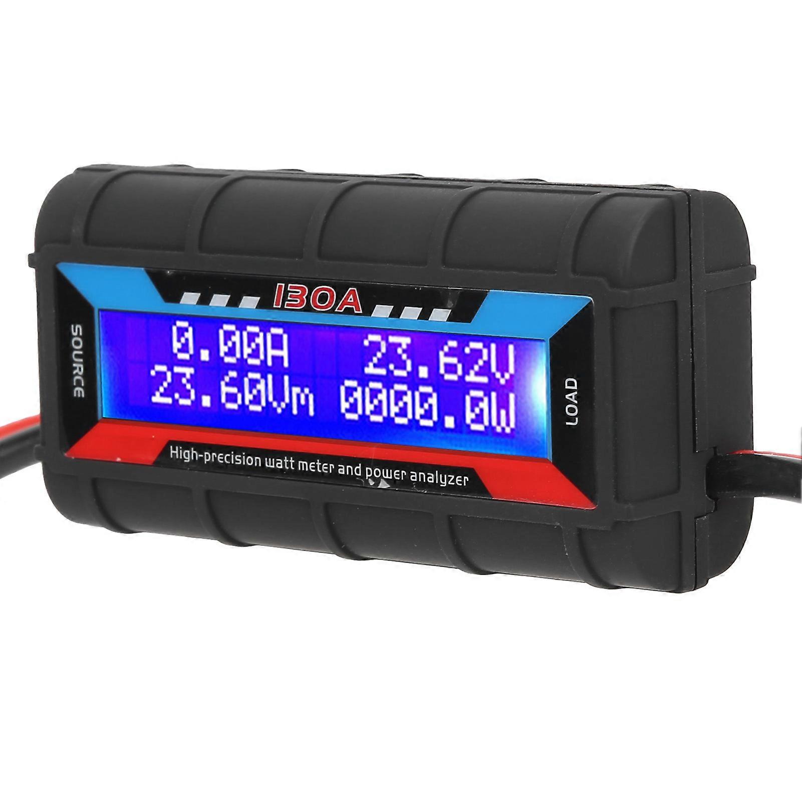 RC Power Monitor 130A Digital Wireless Battery Tester High Precision Power Monitor for RC Model Airplane