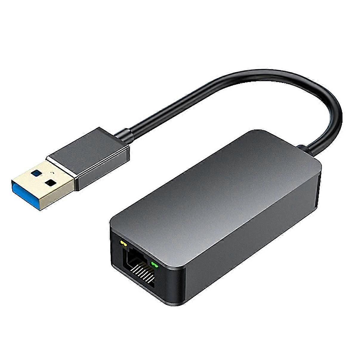2500Mbps USB 3.0 Wired Ethernet Adapter Compatible with PC Laptop