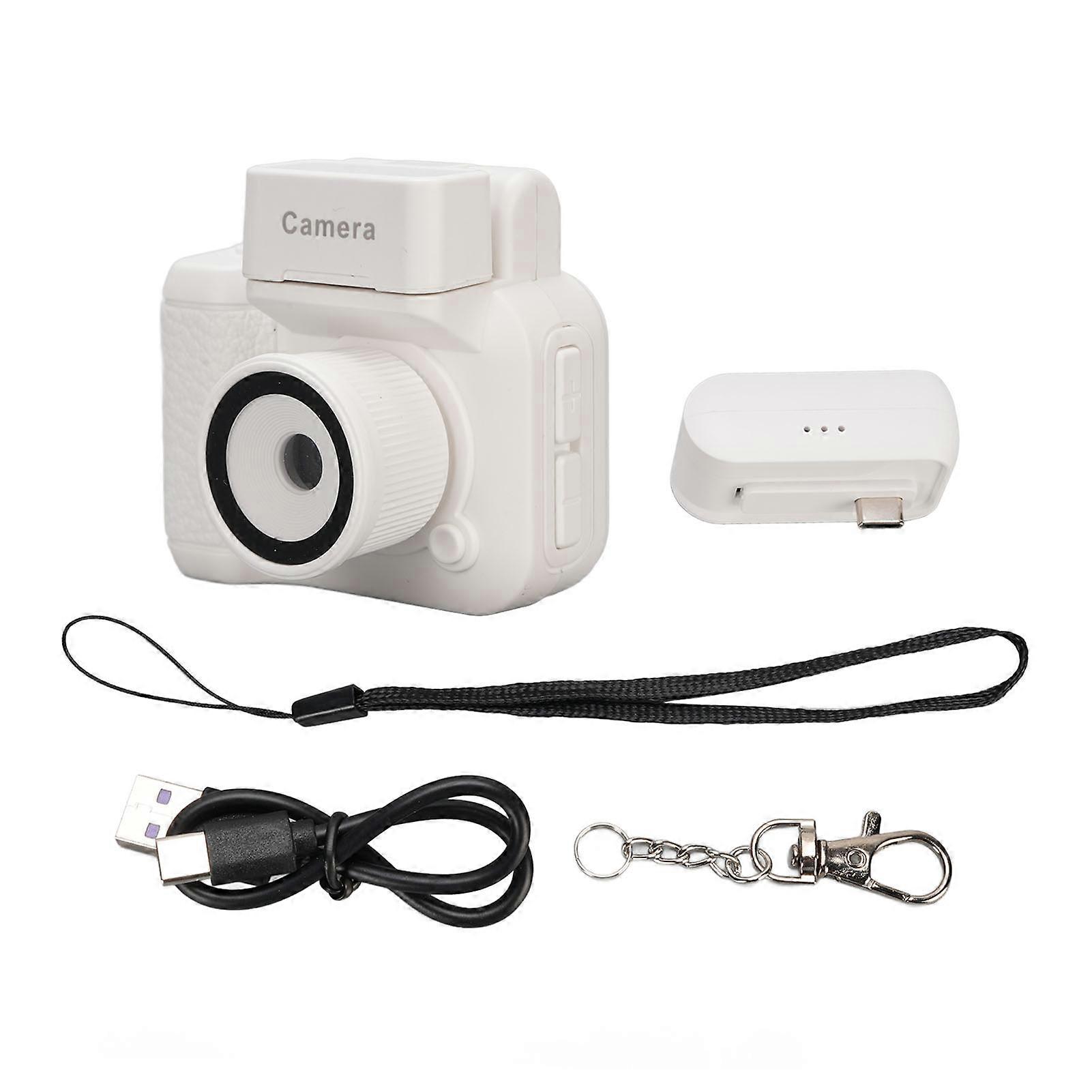 Retro Compact Digital Camera with 1080P Video - Portable, User-Friendly & Flash-Ready