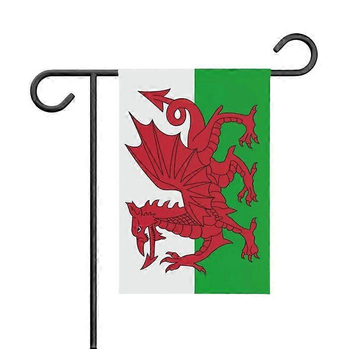 Flag - Multicolor - Wales - 32 x 47.5 cm - Polyester - Double-sided