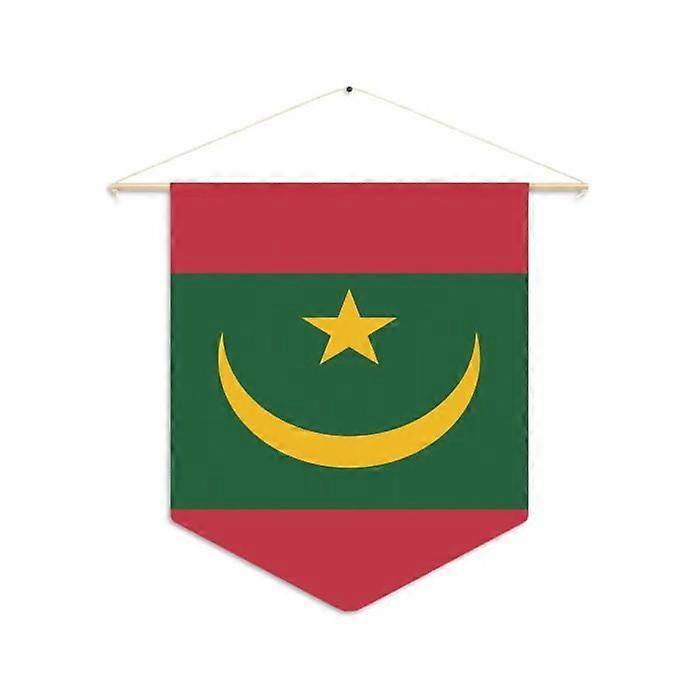 Flag - Mauritania - 30 x 45 cm - Polyester - Double-sided printing - Accessories included