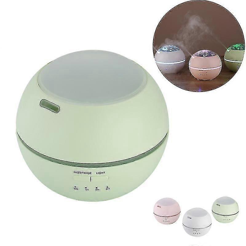 Ultrasonic Air Diffuser Aroma Diffuser Humidifier Essential Oil Aroma Diffuser Led Purifier Green