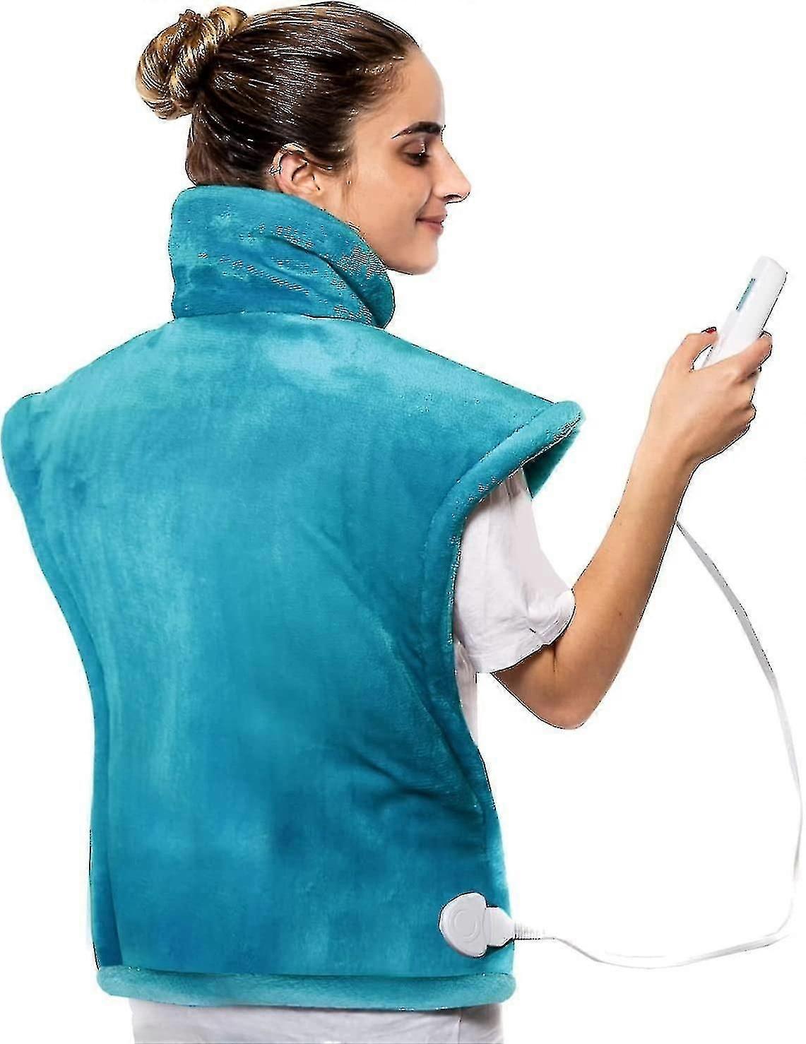 XL electronic heating pad for back pain relief