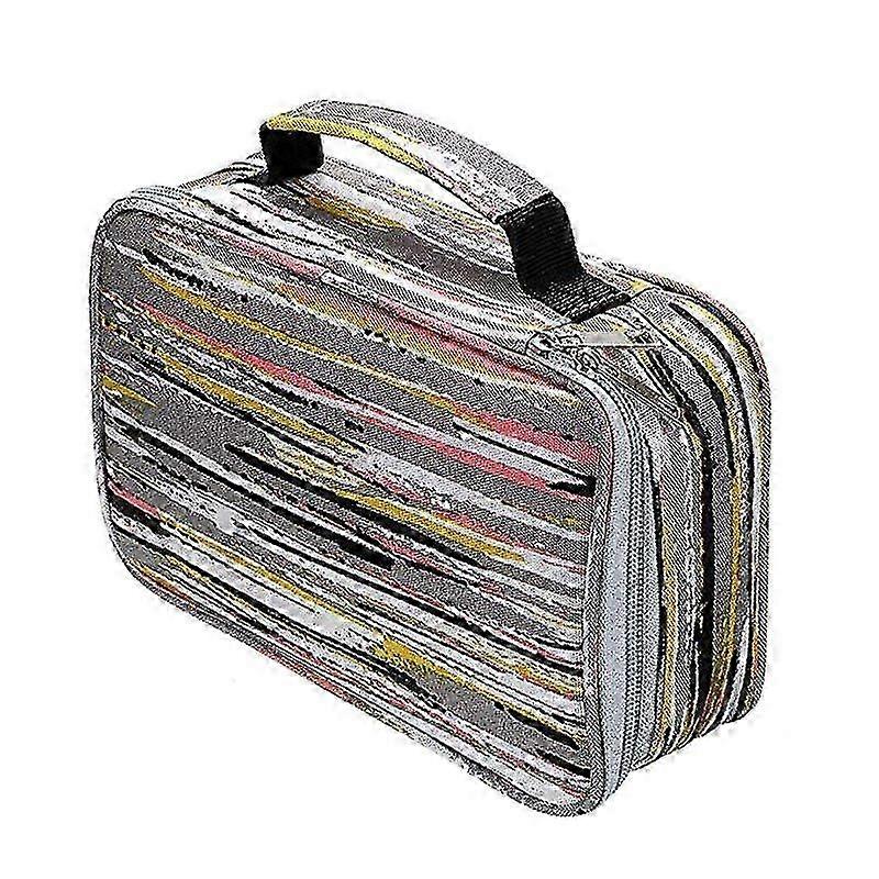 Large Capacity Multifunction Pencil Case Stationery Organizer Box - Color 4