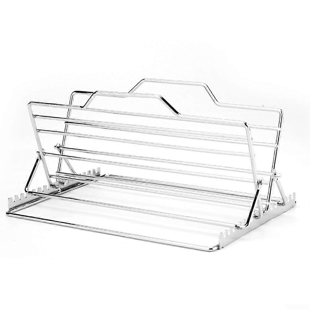 Turkey Rack for Roasting Pans, Stainless Steel Roasting Tray, Adjustable VShape, Turkey Tray, Chicken Roasting Rack for Baking, Roasting