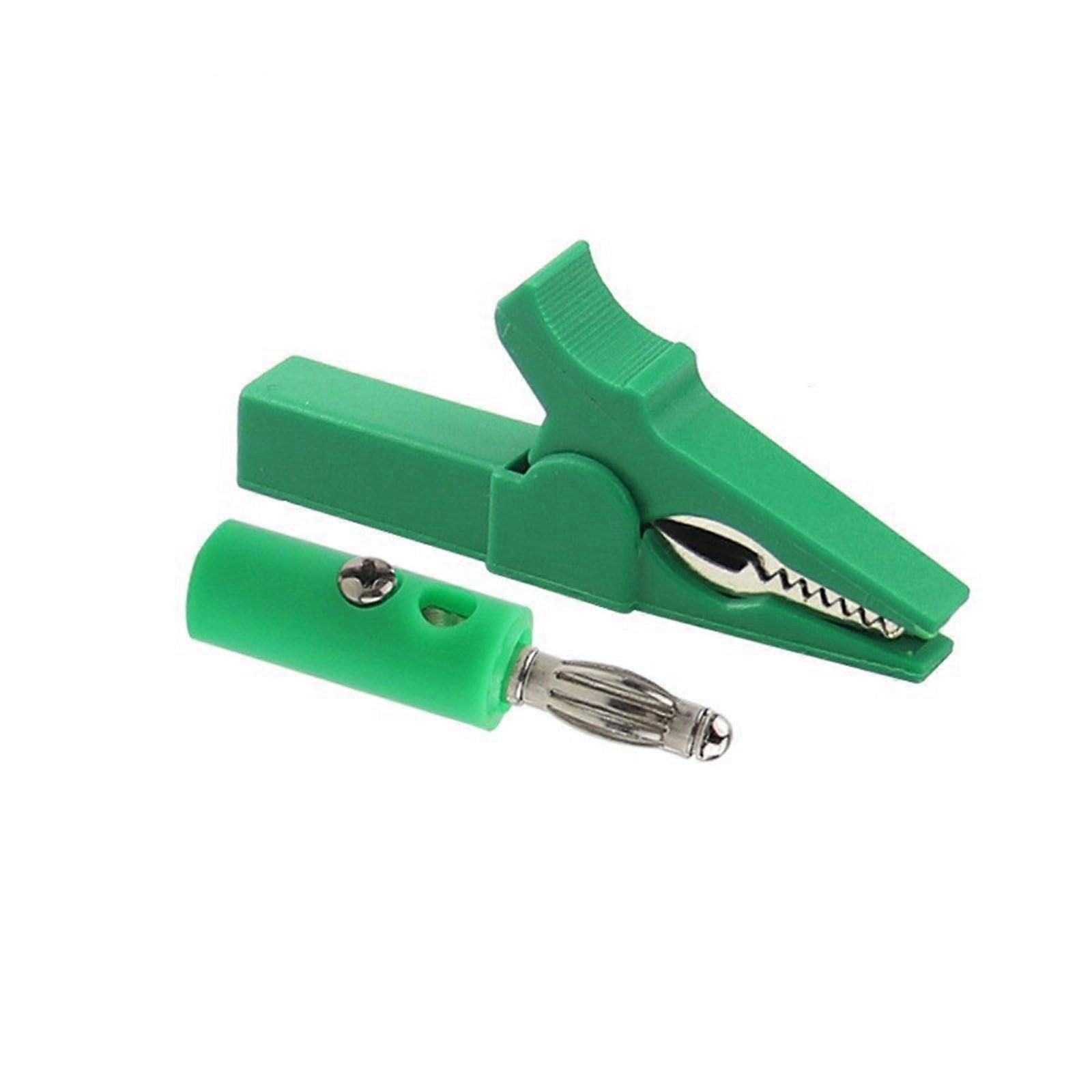 55 mm Test Clip with 4 mm Banana Plug, Fully Insulated Handle, Durable Battery Test Probe, Cable Clip Accessory
