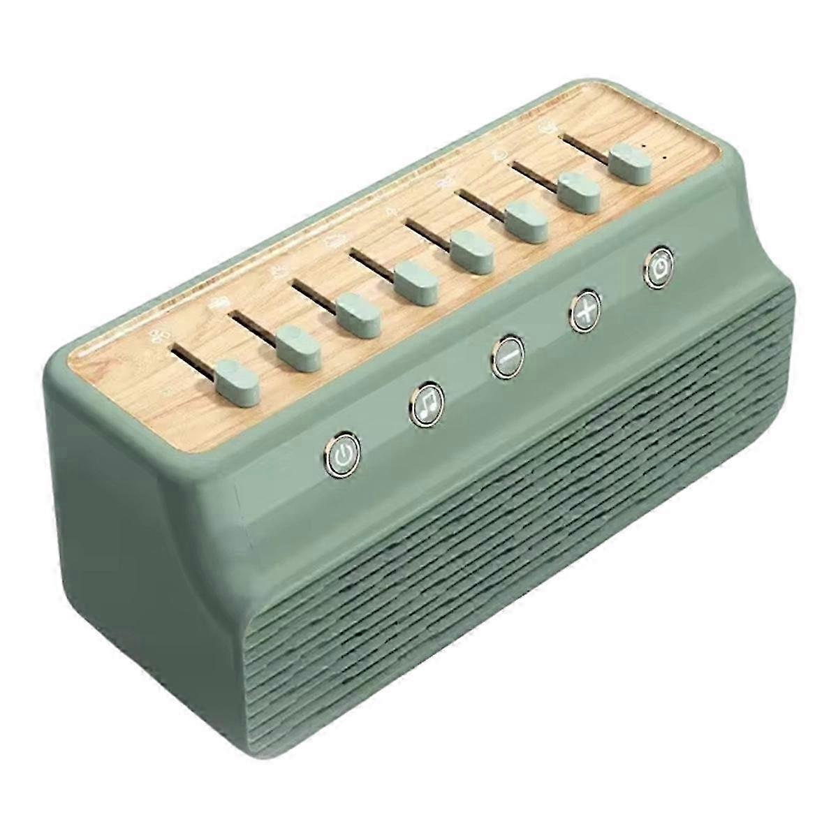 Natural Sound White Noise Bluetooth Speaker, Green