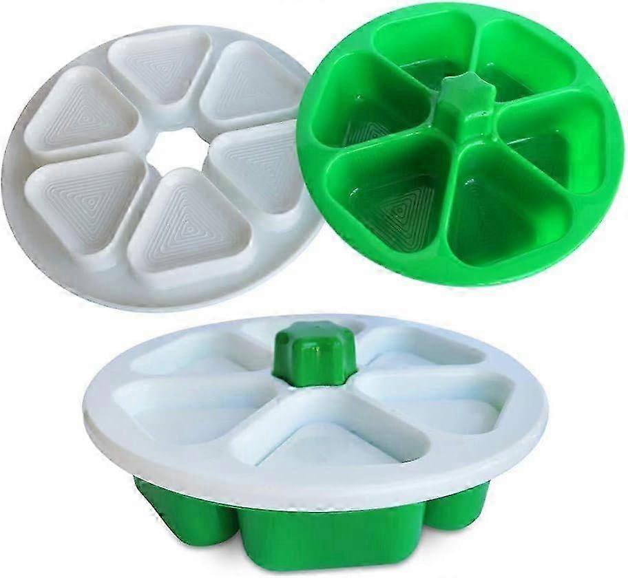2025 Six-in-One Triangle Sushi Mold for DIY Onigiri Making, Versatile Onigiri Mold Case for Creative Sushi Preparation
