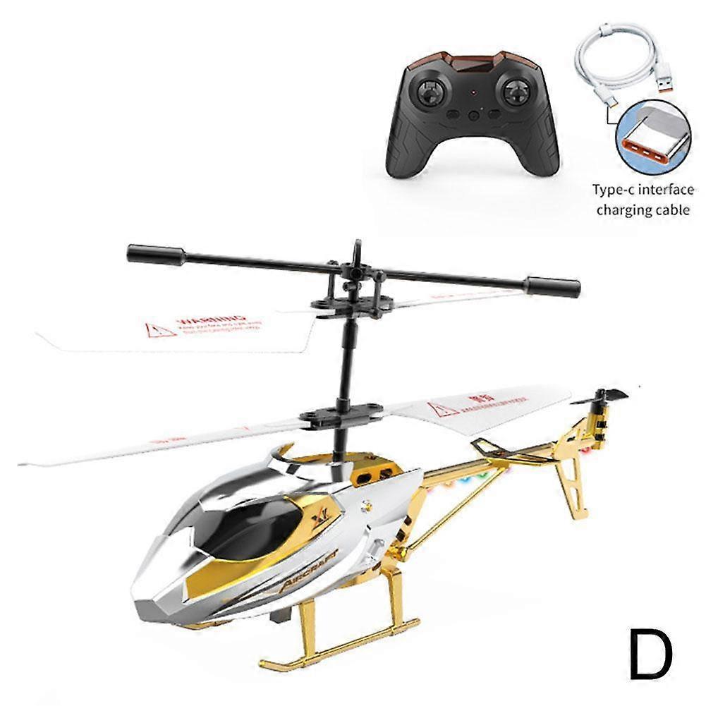 912X Platinum English (D)$ Remote Control Helicopter USB Charging Anti-fall Anti-collision Remote Control Aircraft Model Toy