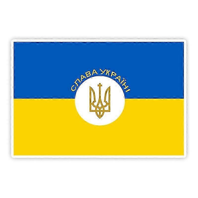 Removable Decal Ukraine Flag Butterfly Car Sticker, Waterproof Accessories for Vehicles, Fits Various Bumper and Rear Window Sizes, Stylish