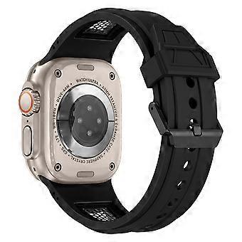 TPU Watch Strap Compatible For Apple Watch Ultra 2 Ultra 49mm / Series 9 8 7 45mm / 6 5 4 SE (2022) SE (2023) SE 44mm / 3 2