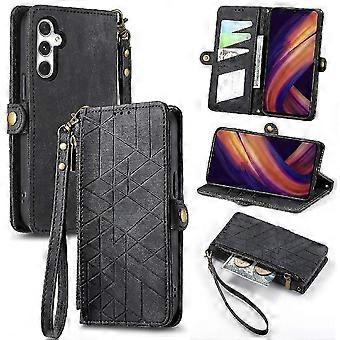 Flip Case For Samsung Galaxy A25 5g Flip Cover Simple Business Shockproof Leather Case Wallet