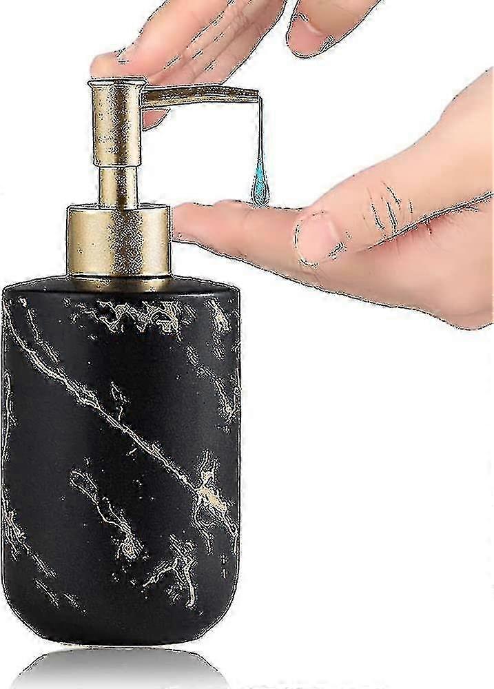 Mermer Seramik Sabunluk 300ml Banyo El Yıkama Pompası