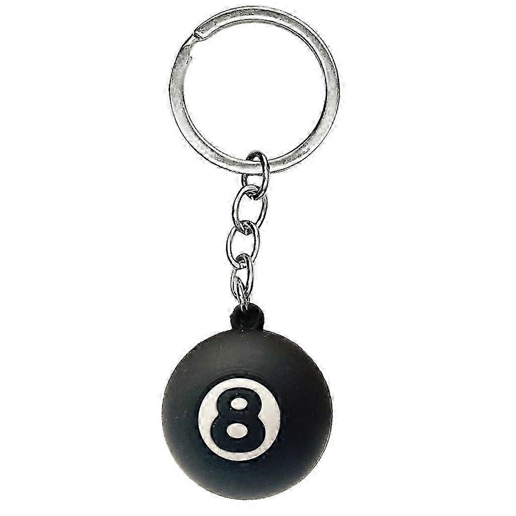 クリエイティブビリヤードキーホルダー - 小さなテーブルボールの装飾 (8)