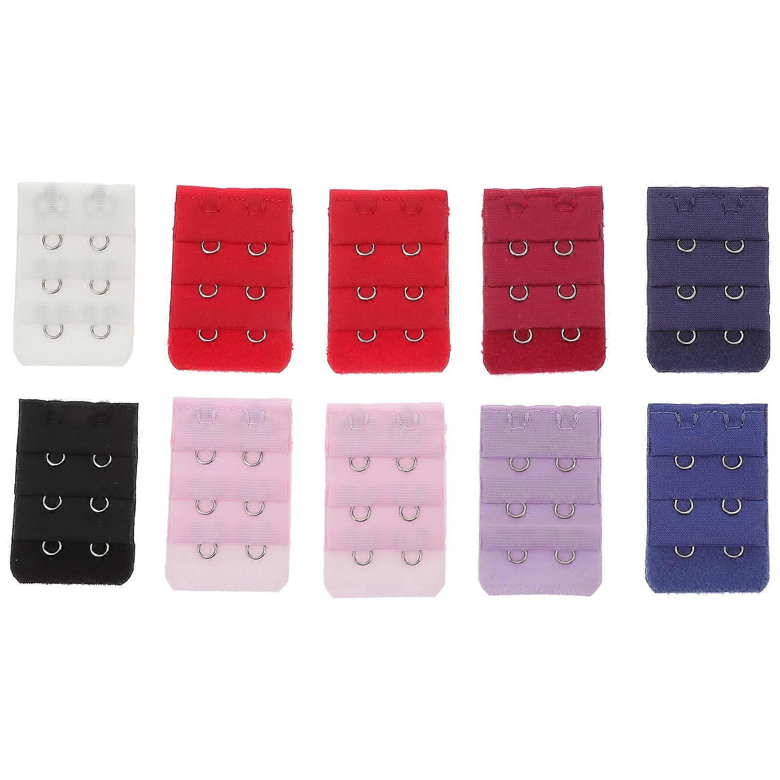 Womens Bra Extenders Narrow Rows Brassiere Extension Hooks Comfortable for Pregnancy Weight Gain Set