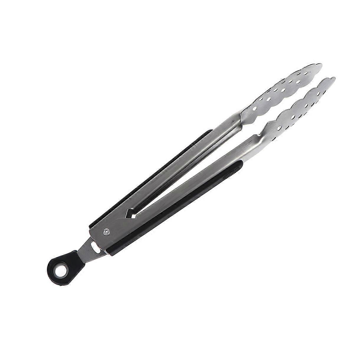 Grillserveringstang Mattang i rustfritt stål for bryllupsfeiringer Daglig bruk Rustsikker 9 tommer 1 sett