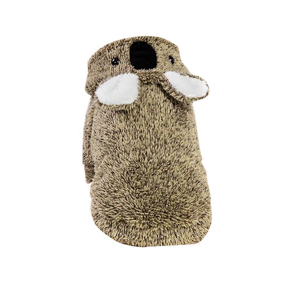 Cute Puppy Clothes Pet Costume Koalas Shape Design for Photo Taking Dog Clothing Coffee M 1Pack