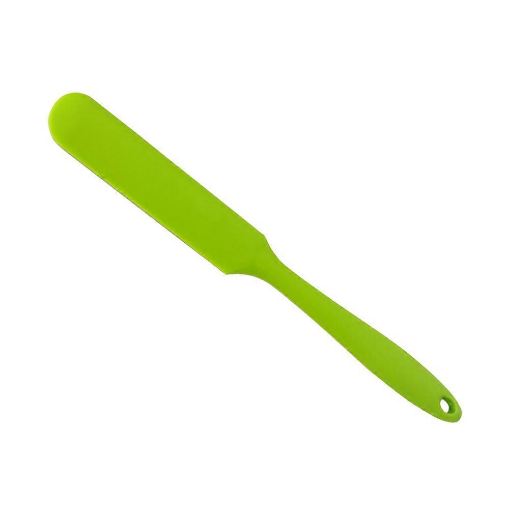 Silicone Baking Pastry Spatulas For Baking And Cooking Ergonomic Shape Green Color 24.50x2.60x2.00CM 1Pack