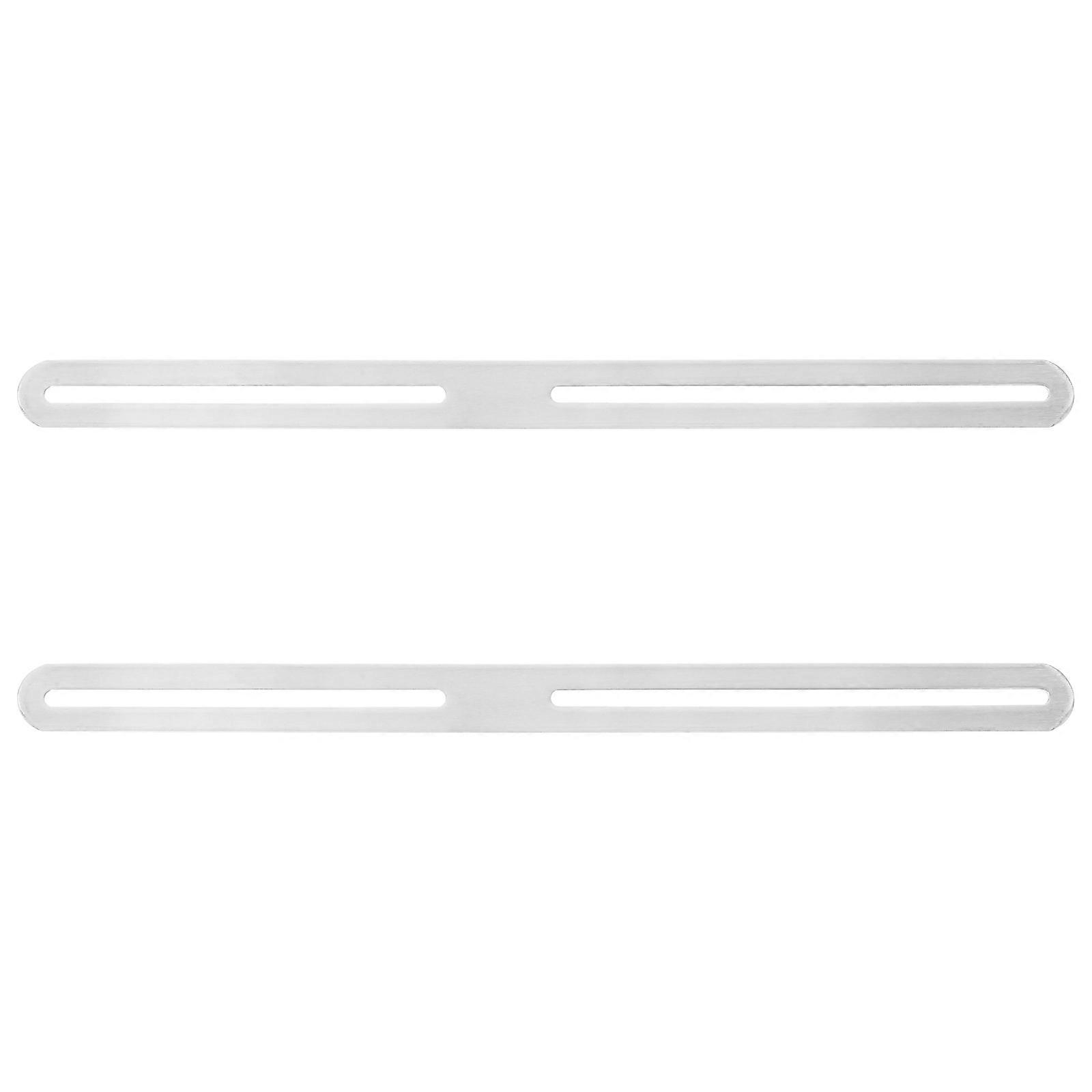 Post Box Fence Bracket Square Stainless Steel Corner Bracket For Secure Installation And Support Mailbox Accessories 2Pcs