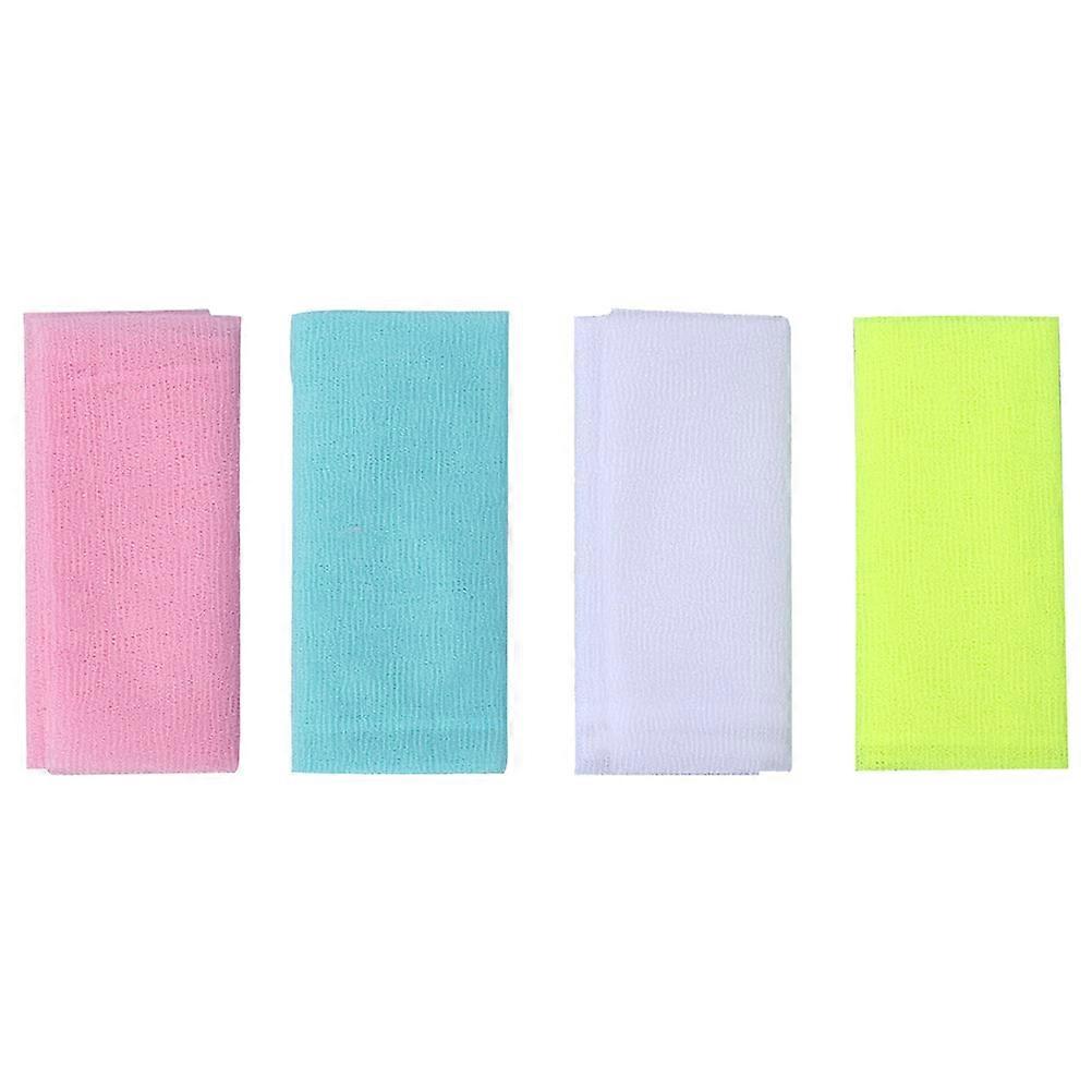 Long Strip Back Scrubber Bath Towel Adults Bathing 30x90cm Nylon Fast Drying