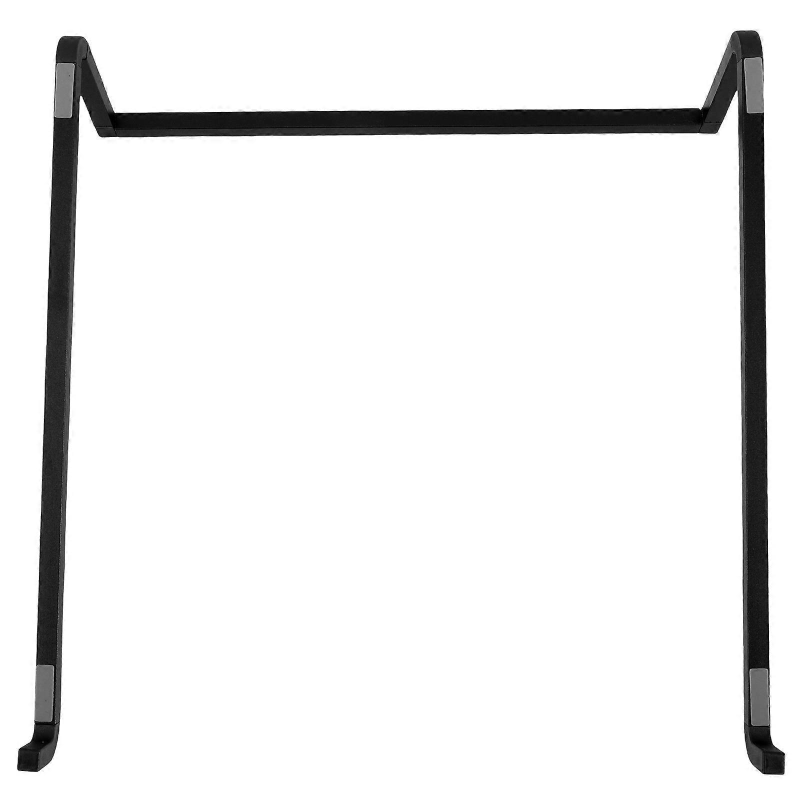 Black Laptop Stand For Desk Ergonomic Support Computer Monitor 10.2X10.2X2.9in 1Pcs