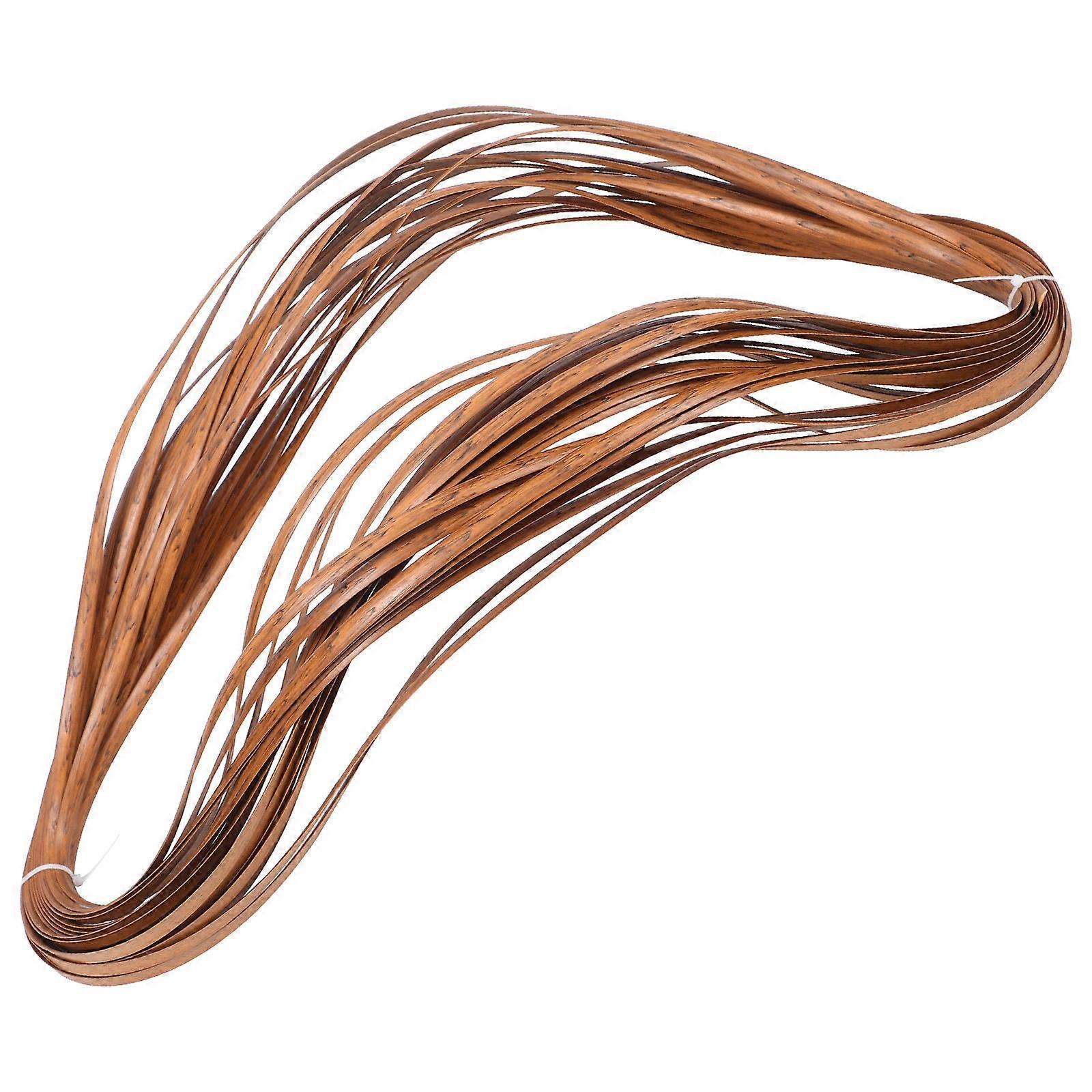 Wicker Repair Supply Knit Plastic Rattan Repair Material For Furniture Chairs Tables Plastic Rattan 3200.00X0.80X0.12CM DIY Weaving Projects 1 Roll