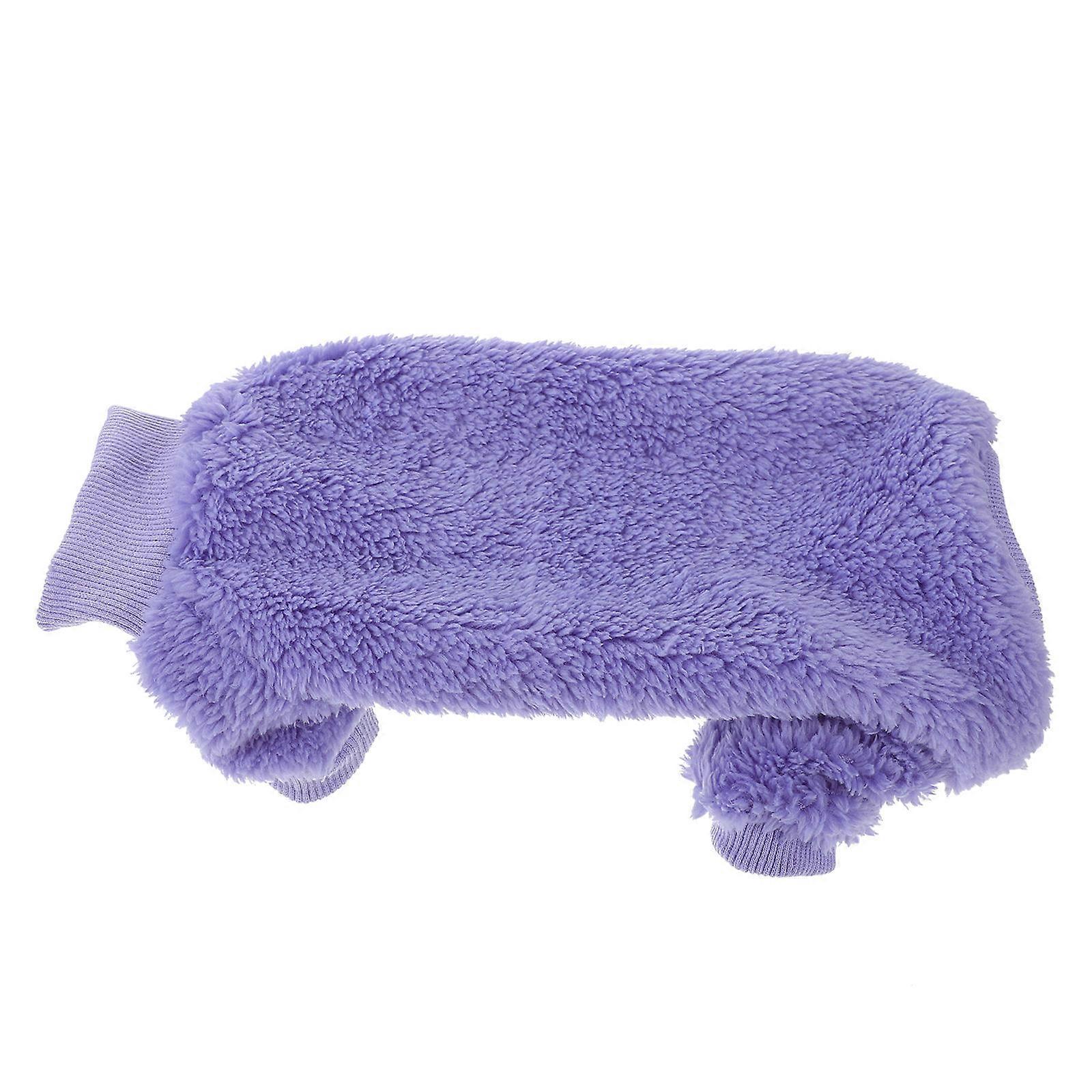 Thickened Winter Cat Jacket Double Sided Fleece Turtleneck Sweater Warm Outfit for Sphynx Cats Soft for Small Dogs